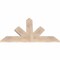 Ekena Millwork Saratoga Smooth Timber Gable Bracket, Douglas Fir, 48"W x 28"H x 1 1/2"D x 5 1/2"F, 14/12 Pitch GBW048X28X0206SAR00SDF - alternate 2